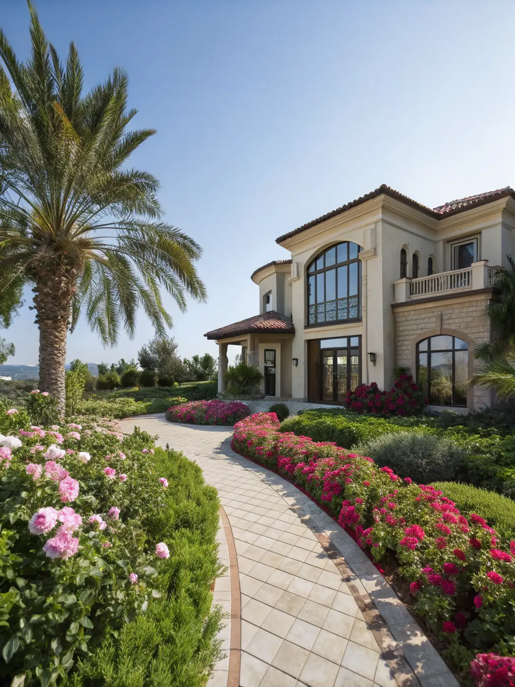A high-angle shot of a luxurious villa in Bali, showcasing its stunning architecture and lush surroundings, emphasizing the high-end properties managed by Bali Luxury Stays.